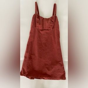 corduroy romper dress